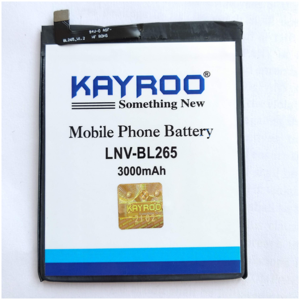 KAYROO Mobile Battery for Motorola Moto M / 3000 mAh Battery (BL265 / XT1662 - XT1663)