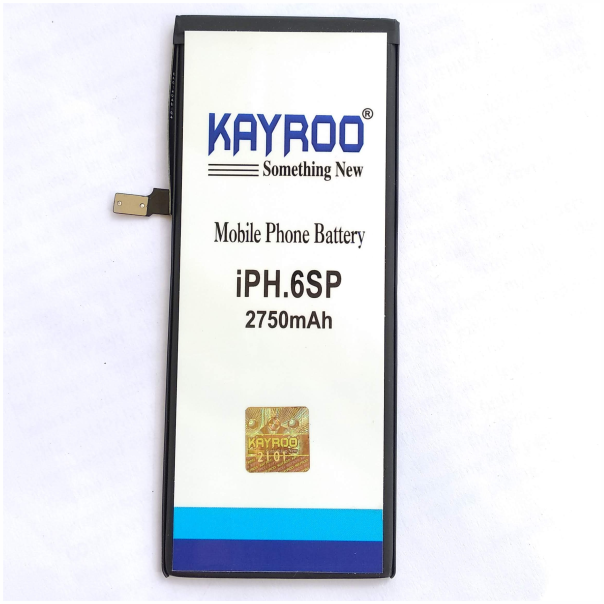 KAYROO Mobile Battery for Apple iPhone 6s Plus / 2750 mAh Battery