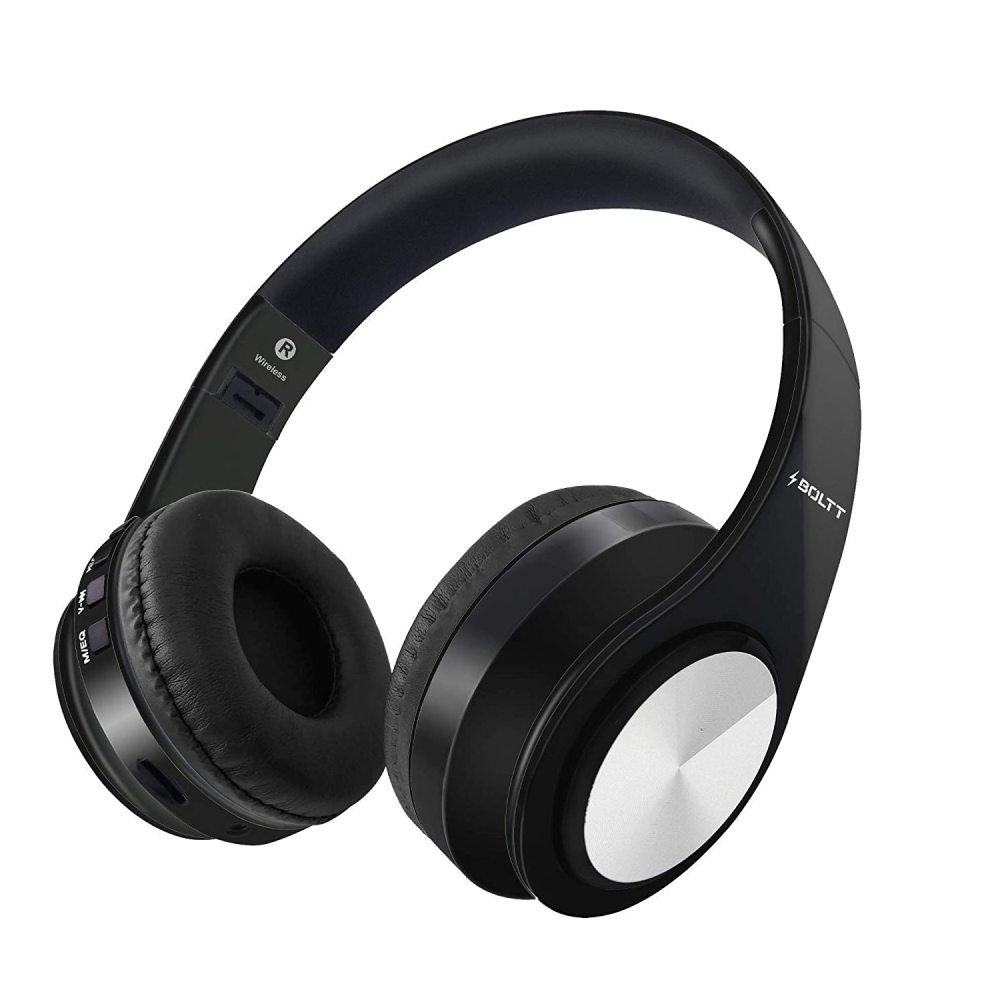 Fire-Boltt Blast 1000 Over-Ear Wireless Bluetooth with 20 hours of playtime & foldable headphone