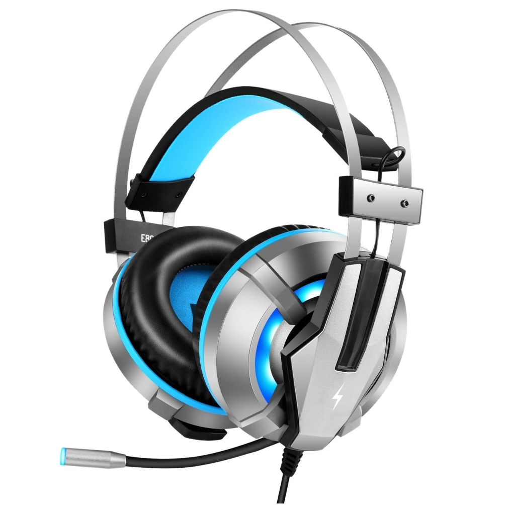 Fire-Boltt BGH 1200 Gaming Headset With Adjustable Noise Cancelling Mic, LED Light