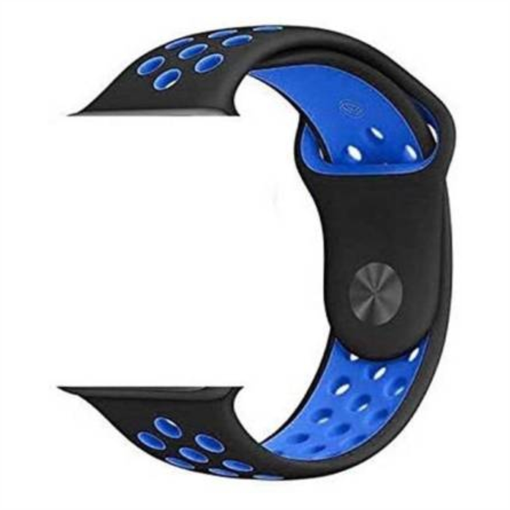 TECHWIND Straps for Series Smart Watch (BLUE DOT BLACK)