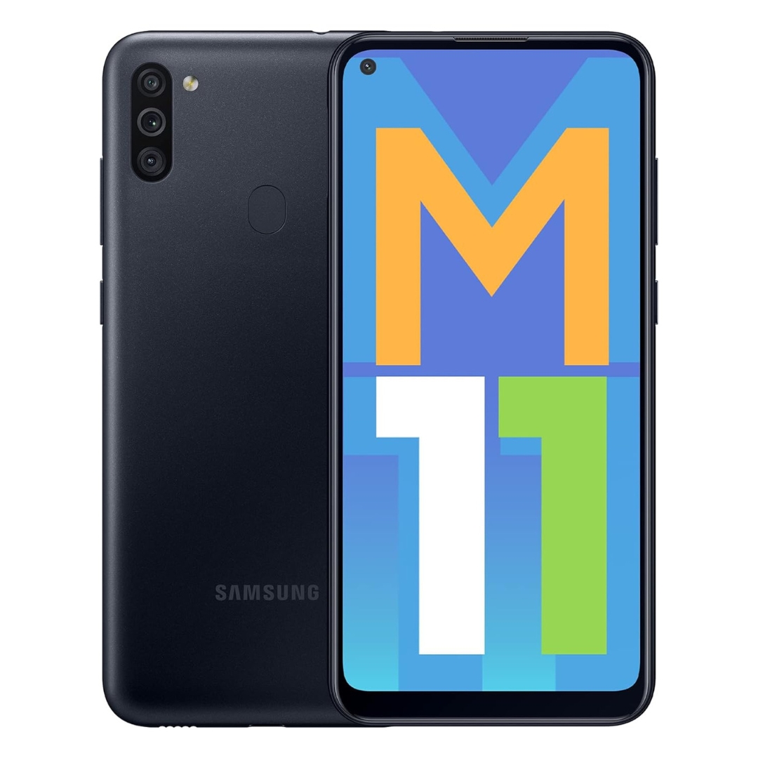 Samsung Galaxy M11, 4 GB RAM | 64 GB ROM | Expandable Upto 512 GB, 13MP + 5MP + 2MP | 8MP Front Camera 5000 mAh Lithium-ion Battery