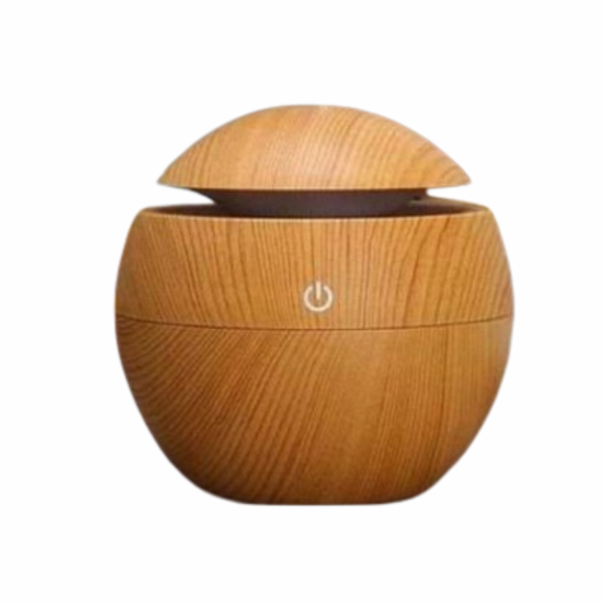 Room Mini Portable Wood Aromatherapy Humidifier - 4-in-1  Diffuser, Humidifier, Air Purifier, LED Night Light
