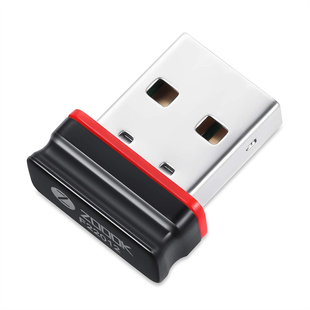 Zoook Wifimate Wireless Adapter for Nano Size WiFi Dongle Compatible with Windows 10/7/8/8.1/XP/Mac OS Linux