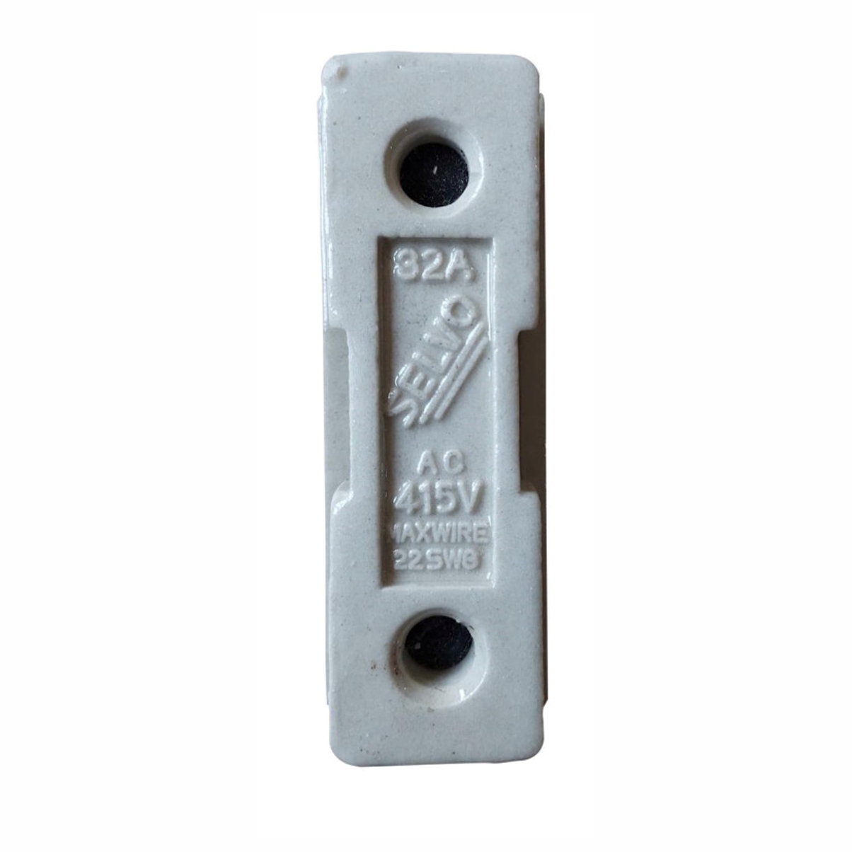 SELVO 32 Amp 415 Volts Porcelain Fuse Unit (KITKAT FUSE) (Pack of 4)