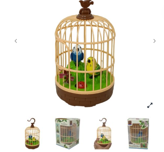 Bird Cage Medium size With Sensor and Music