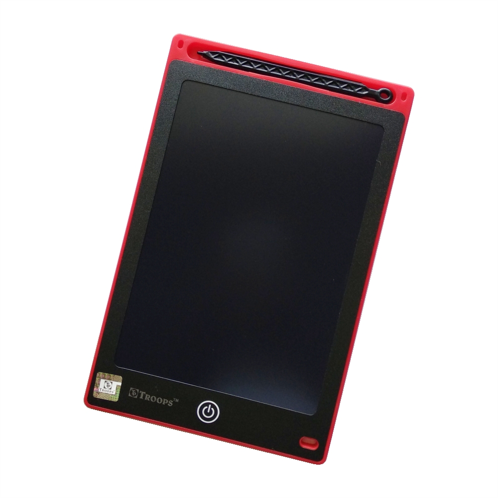 Writing Tablet 8.5 inch LCD by TP Troops (Red) TP 9048