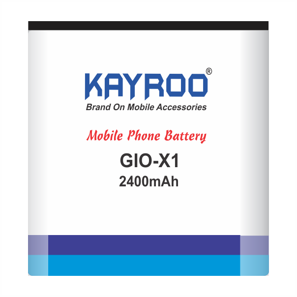 KAYROO Mobile Battery for Gionee X1, 2400 mAh Battery
