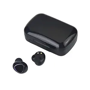 MZ Mpods 10 (Wireless Earbuds) 1200mAh Battery, True Wireless Earphones, Bluetooth Headset (Black, True Wireless)