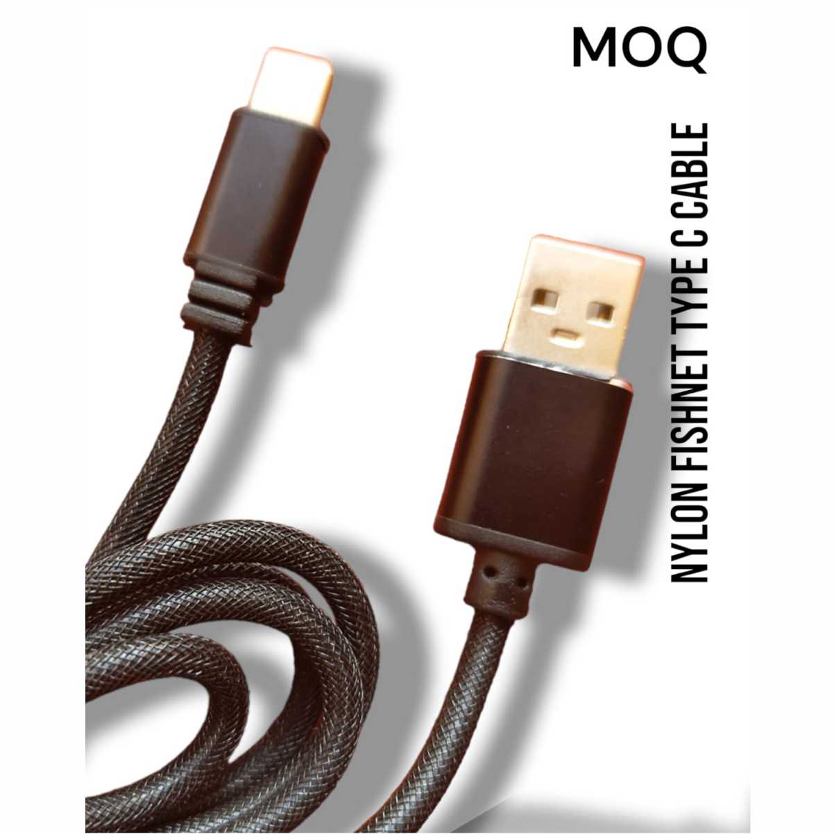 MOQ 3 AMP TYPE C CABLE FOR CHARGING AND DATA , 1 METER 