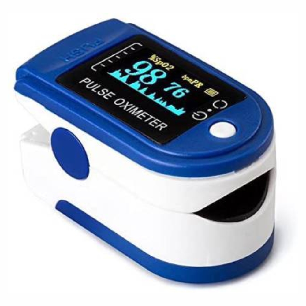 Reelom Digital Finger Pulse Oximeter, easy to check oxygen level with O-LED Display