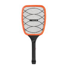 OREVA ORMR 037 Electric Insect Killer Indoor with EXTRA Large NET Size, Mosquito Racket, Triple Layer Metal Grill Protection (Bat)