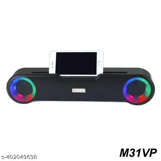 MZ M31VP (PORTABLE HOME TV SOUNDBAR) Dynamic Thunder Sound 2400mAh Battery 10 W Bluetooth Speaker
