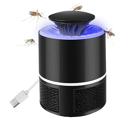 UV LED Electric Mosquito Killer: Chemical-Free Pest Control Lamp with Silent Fan for Indoor and Outdoor Use
