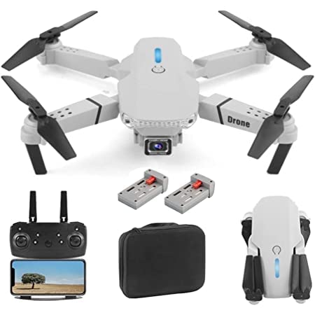 Poldable Drone DM97 Foldable Drone 360degree Eversion, 6 Channel R/C Series,6 Axis RC Quadcopter Altitude Hold, LED Light 2.4GHz , Drone with 4K Live Video , FPV Long Live Singal Battery.