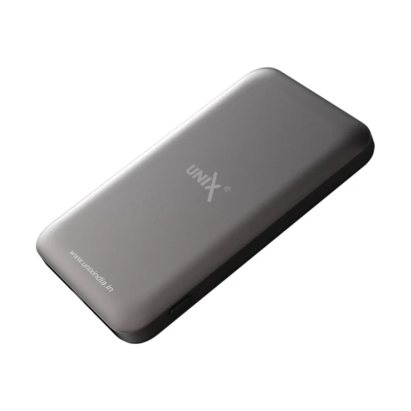 Unix UX-1531, 10000mAh,Power Bank - Fast Charging, Wireless Convenience, and Magnetic Hold