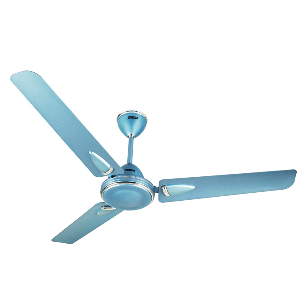 Usha Striker CF Millennium 1200mm metallic paint Ceiling Fan (ICY Blue)