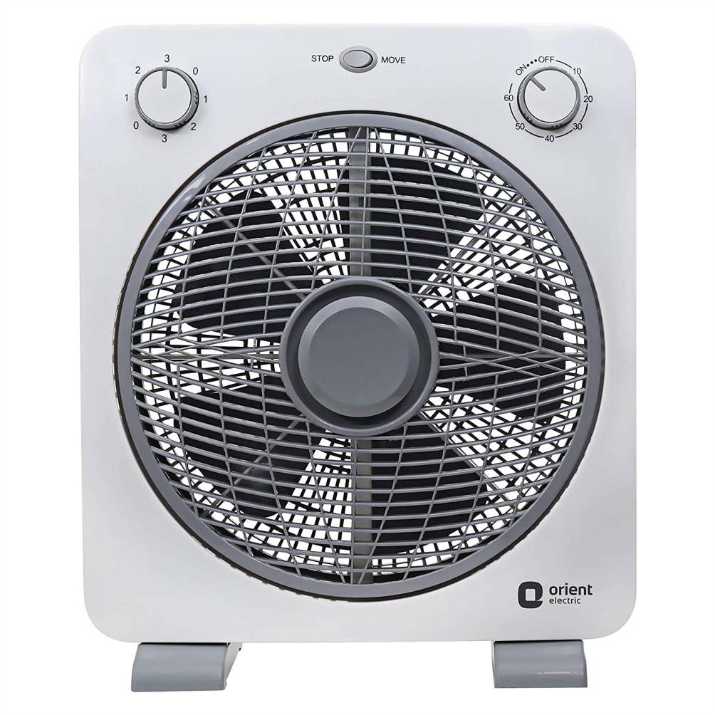 Orient Electric Proteus 42 Watts Box Fan (Greyish White)