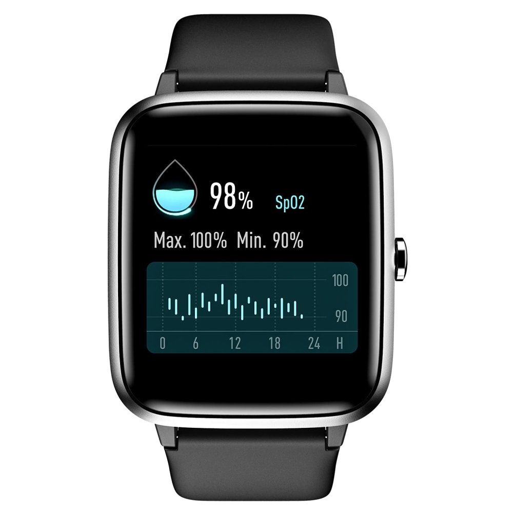 Noise ColorFit Pro 2 Oxy Full Touch Control Smart Watch with Upgraded LCD Display(Onyx Black)