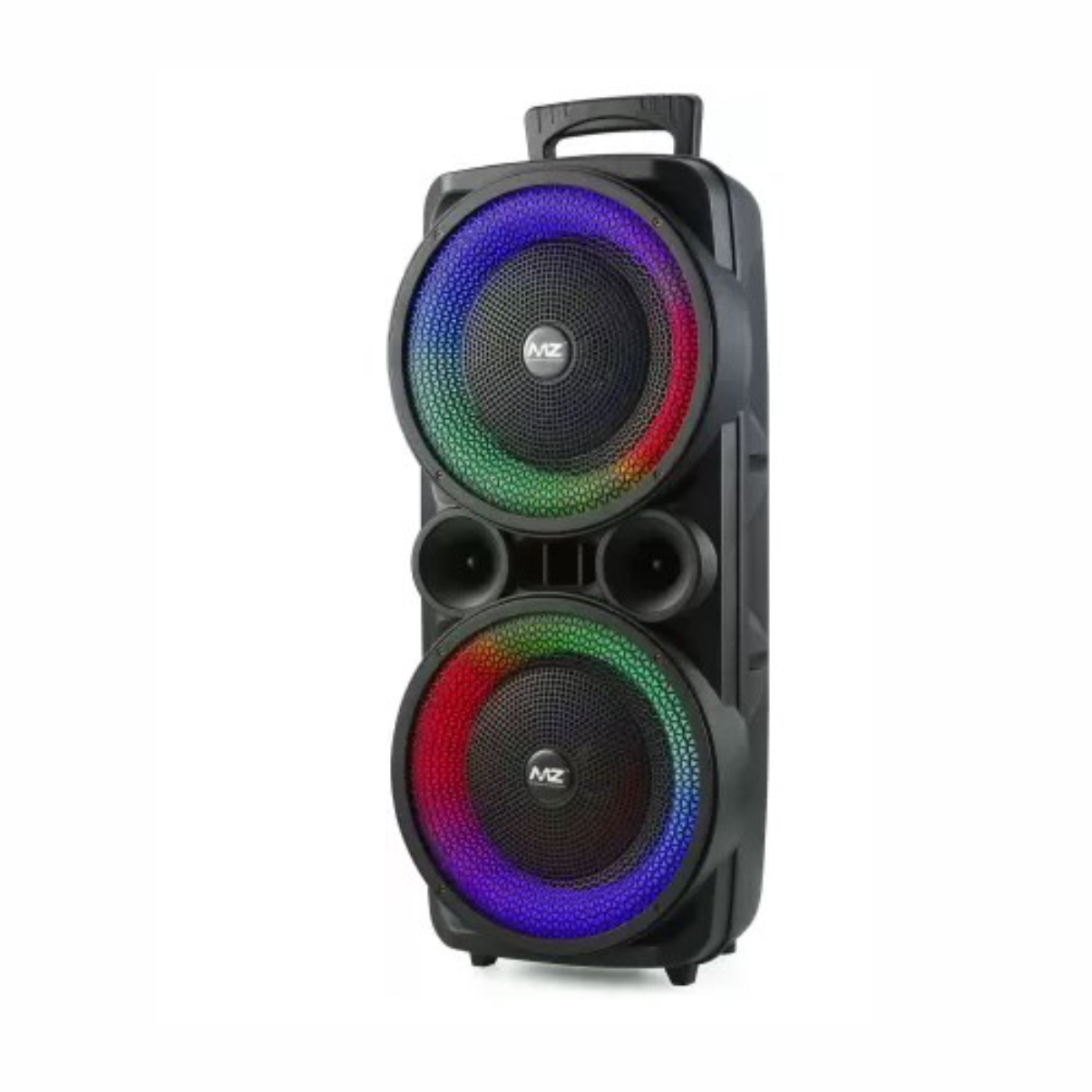 MZ M309 Dynamic Thunder Sound with wireless Mic 8X2 Inch 20 W Bluetooth Speaker (Multicolor, Stereo Channel) (PORTABLE KAROAKE SPEAKER)