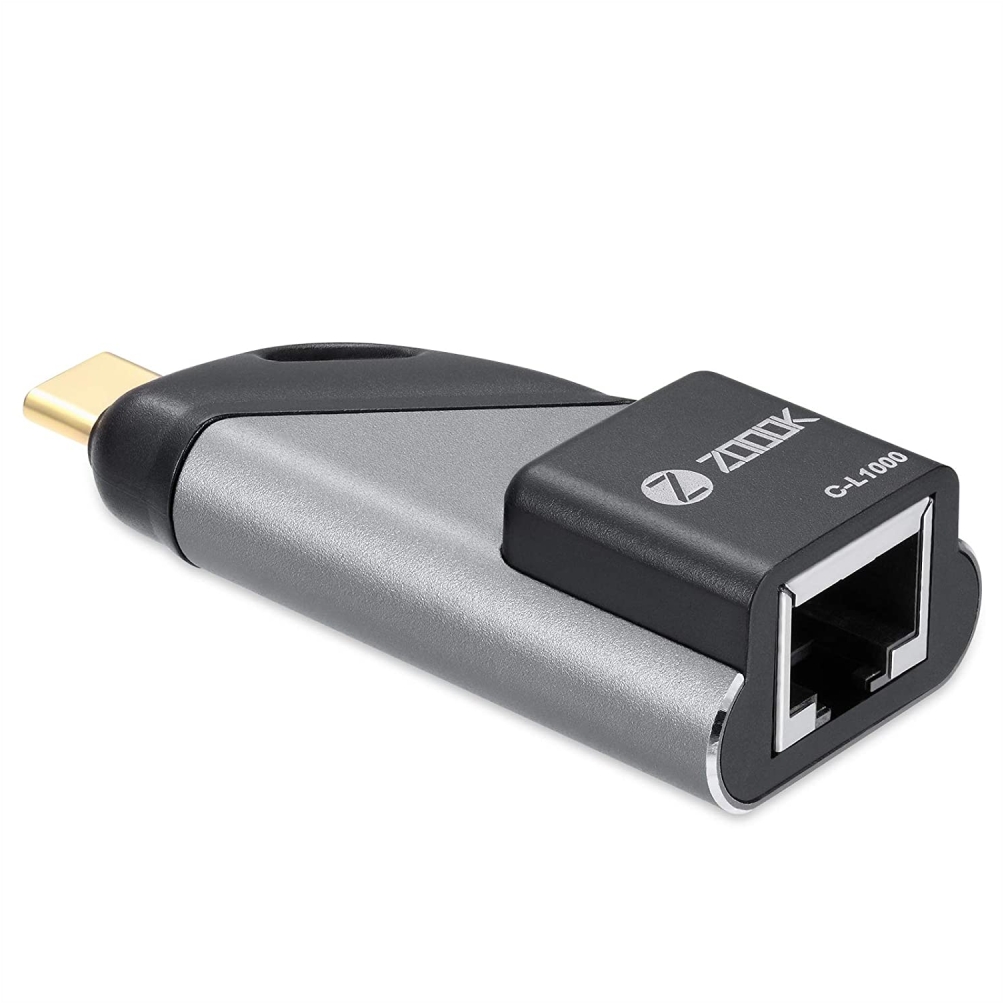 Zoook USB C-L1000 C hub to Gigabit Ethernet Network Adapter 
