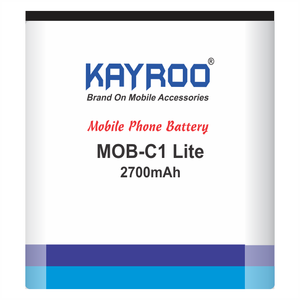 KAYROO Mobile Battery for Mobiistar C1 Lite / 2700 mAh Battery