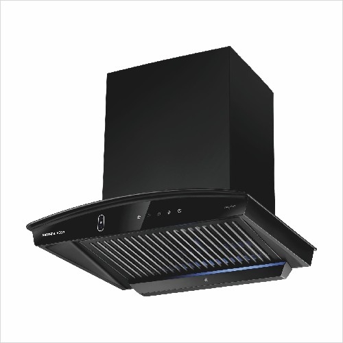 Kutchina Vega 60 Cm  Auto-Clean Chimney 1200 section with motion sensor | 9 year warranty on chimney motor 1 year other 3 service free