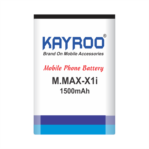 KAYROO Mobile Battery for Micromax X1i / X263 / K9 / L200 / E4, 1500 mAh Battery