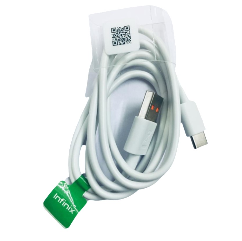 Original Infinix Type-C USB Cable Infinix Charging Cable -Type-C Data Cable