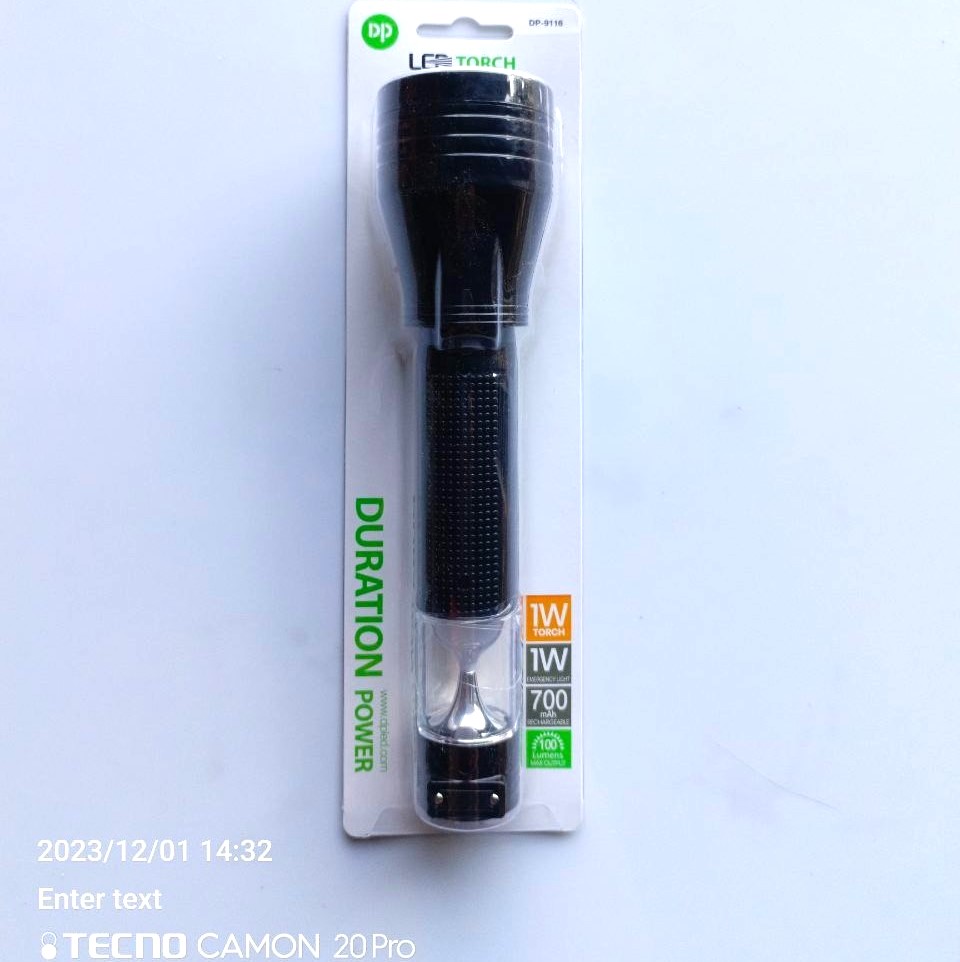 DP- FlashLight -9116, Torch