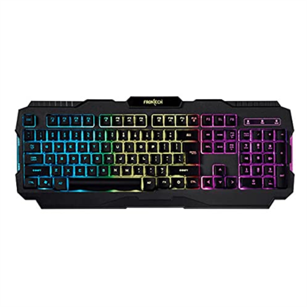 Frontech Gaming keyboard RGB Light Backlit keys KB0010