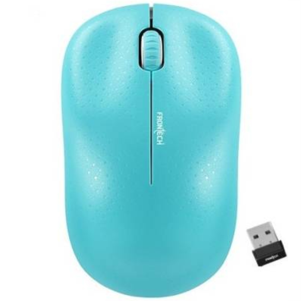 Frontech Wireless Optical Mouse FT3799 (Sky Blue)