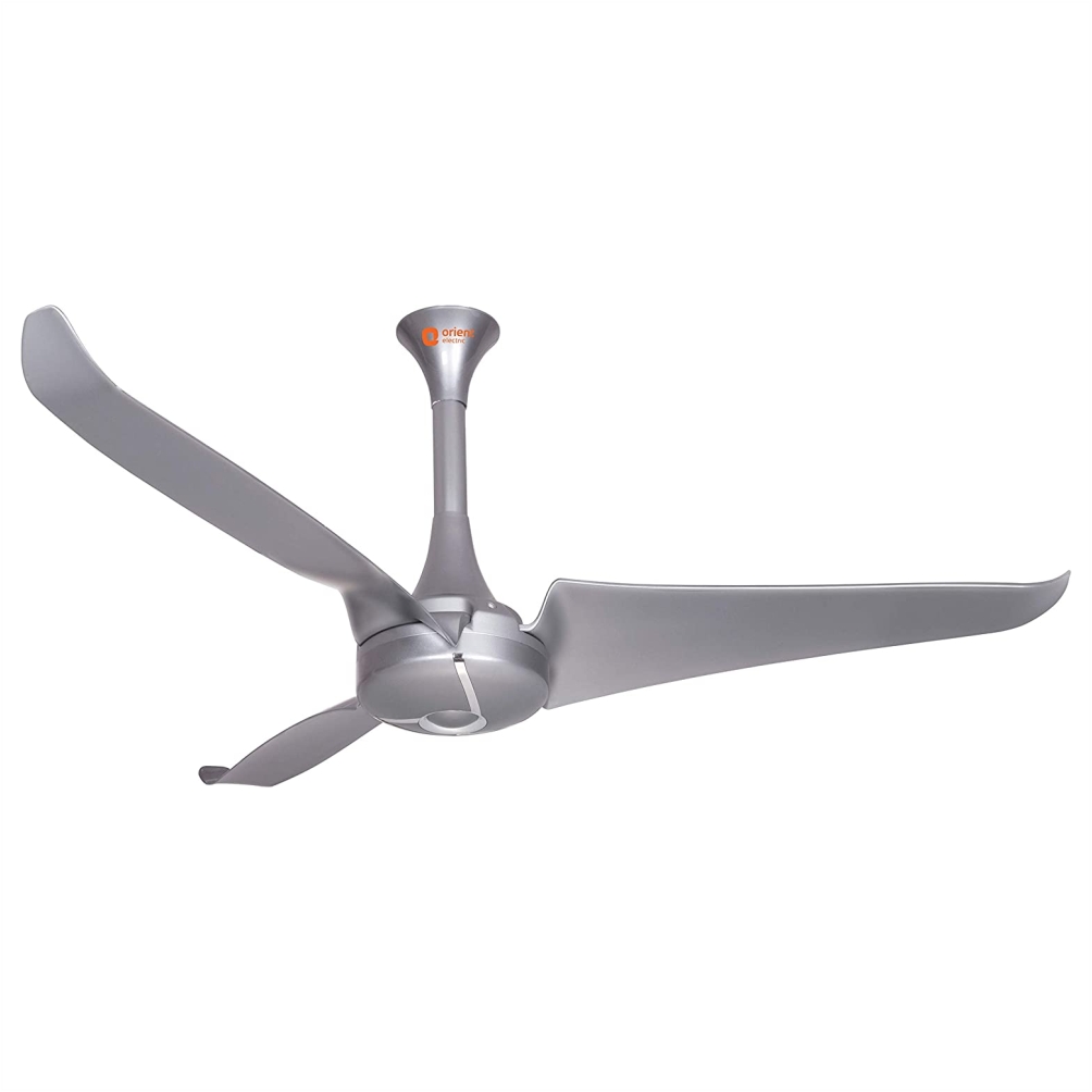Orient Electric Aerocool 1360 mm Premium Ceiling Fan With 18 pole motor (Space Grey)