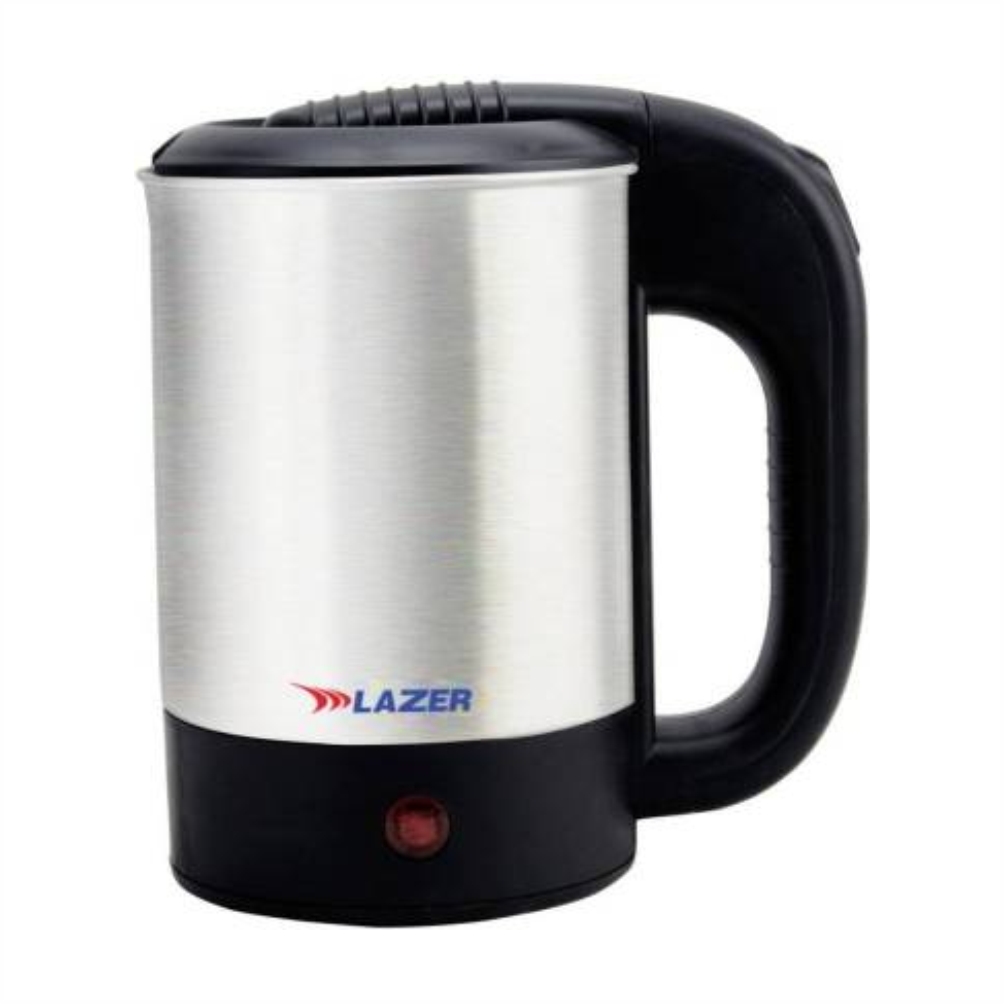 Lazer Hotpot 0.5 Ltr. Electric Kettle 1000w (Black and Silver)