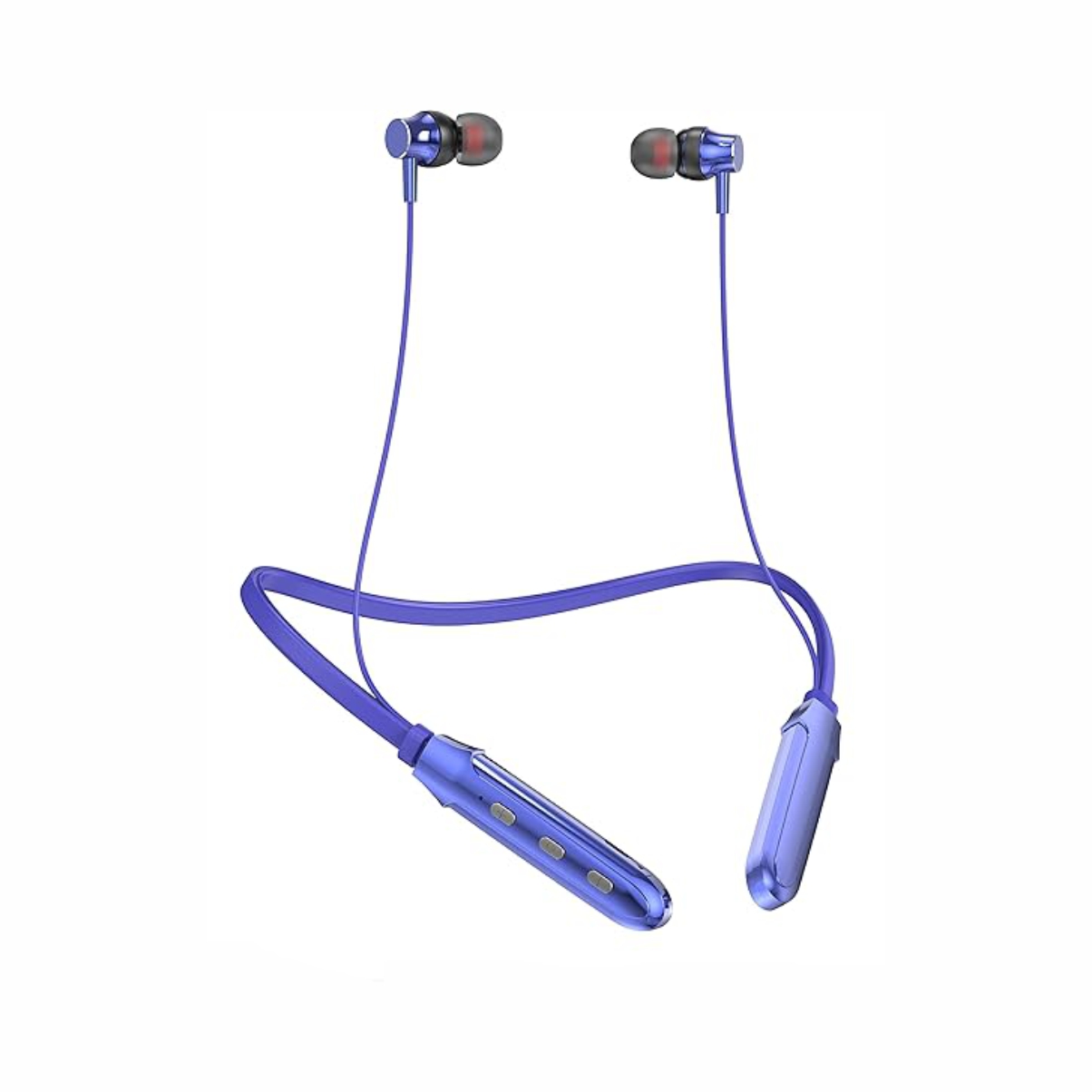 Attractive and Glossy for Small Ear Canalphone Wireless Neckband - Blue (Neckband Boom Blue)