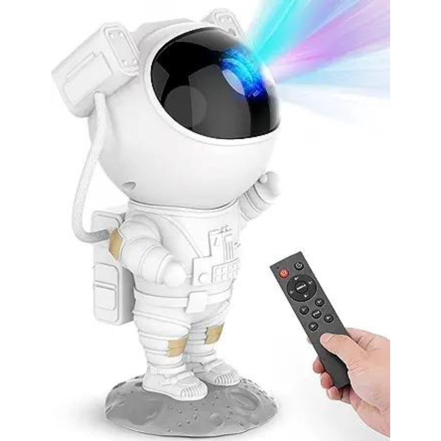 Astronaut 360 Galaxy St Projector with Timer Remote & Magnetic Face | Nebula Stars Northern Aurora Light Projector for Room Decor