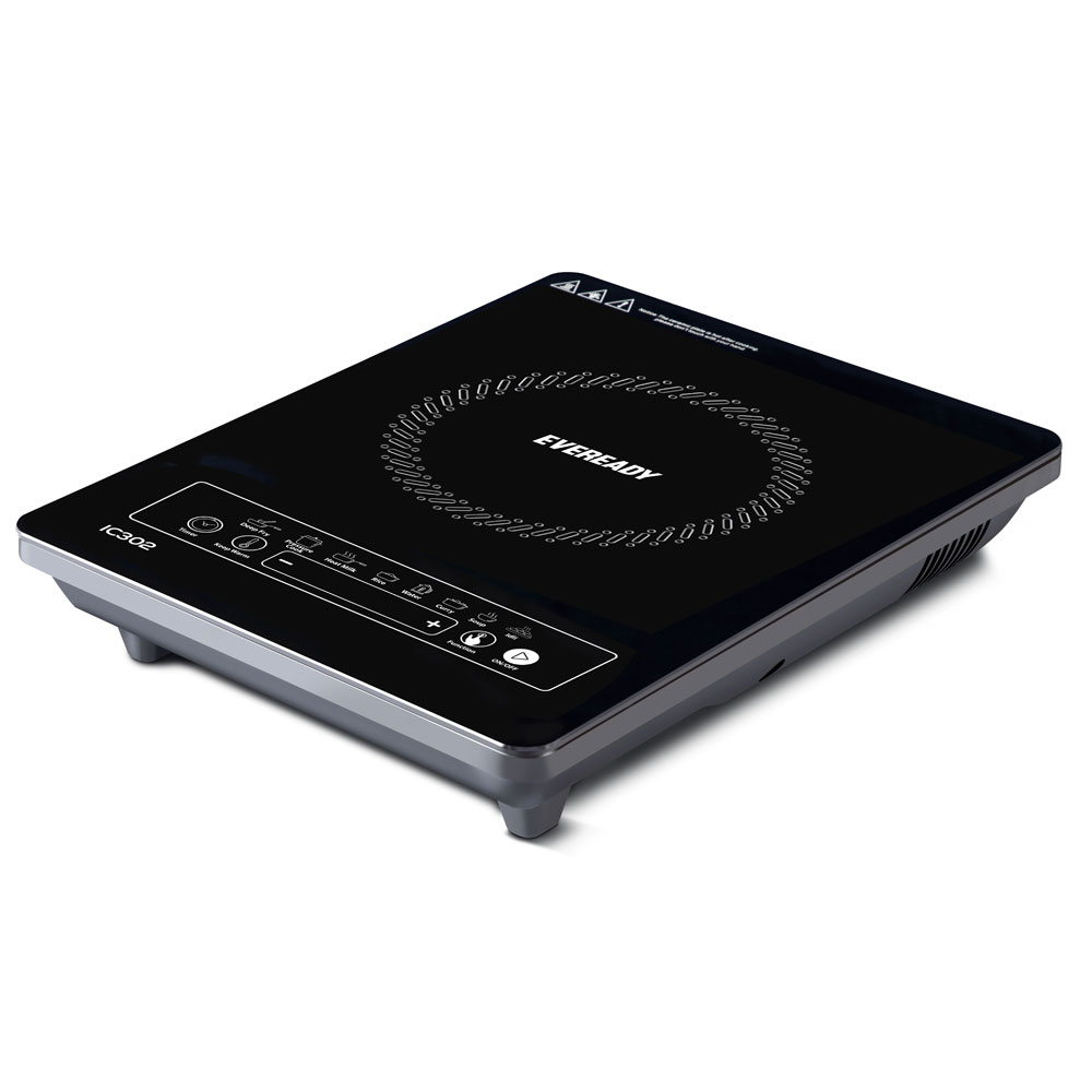 Eveready IC 302 2000W Induction Cooktop (Black)