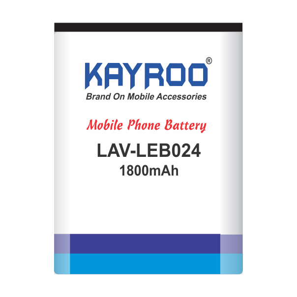 KAYROO Mobile Battery for LAVA LEB 024 / 1800 mAh Battery ( LEB024 )