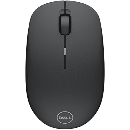 DELL WM126 Wireless Optical Mouse  (USB, Black)