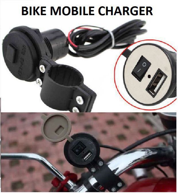 USB Bike Mobile Charger For Two Wheelers