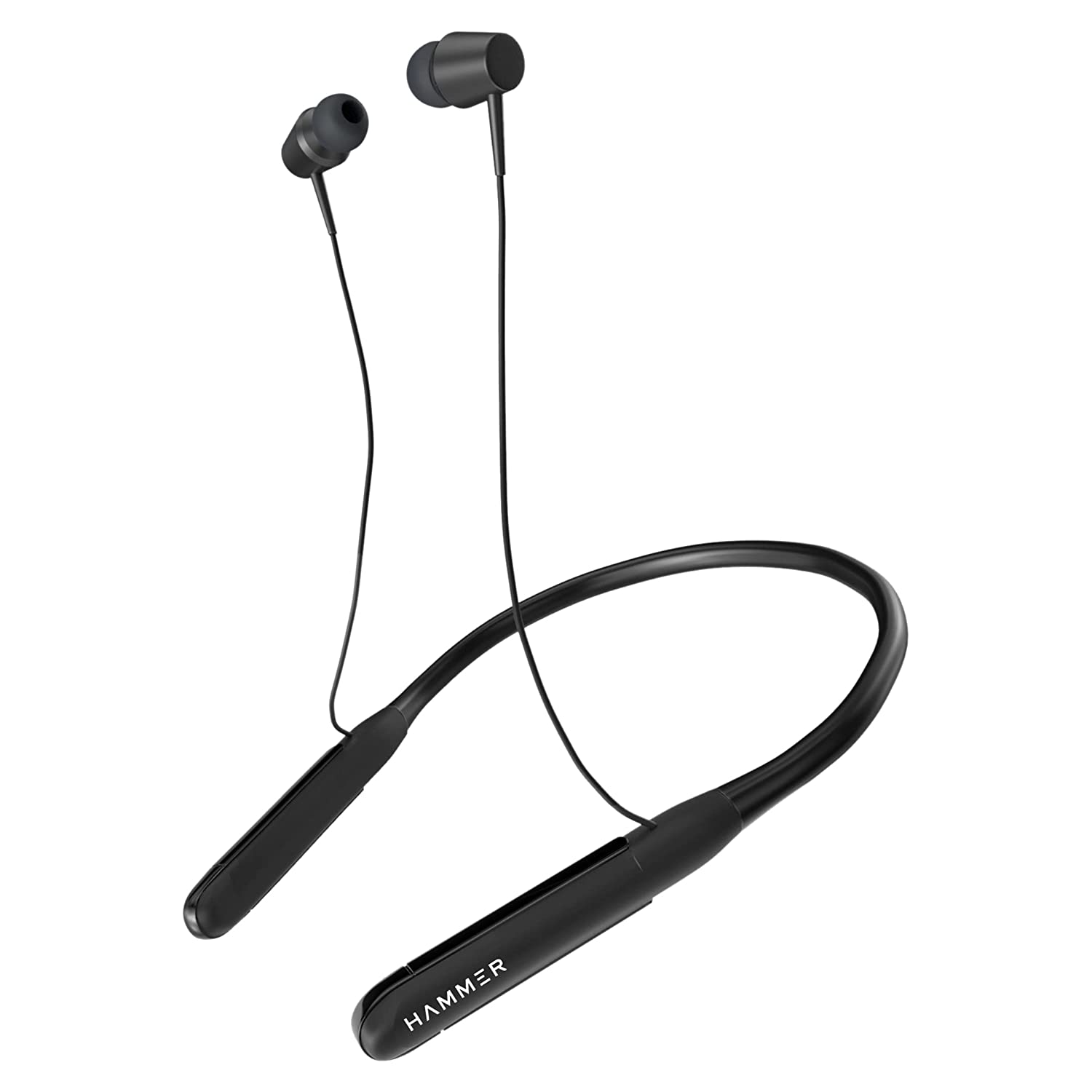 Hammer Sting 2.0 In-Ear Wireless Bluetooth Deep Bass Neckband Upto 50 hours Playback with IPX4 and Fast Charging
