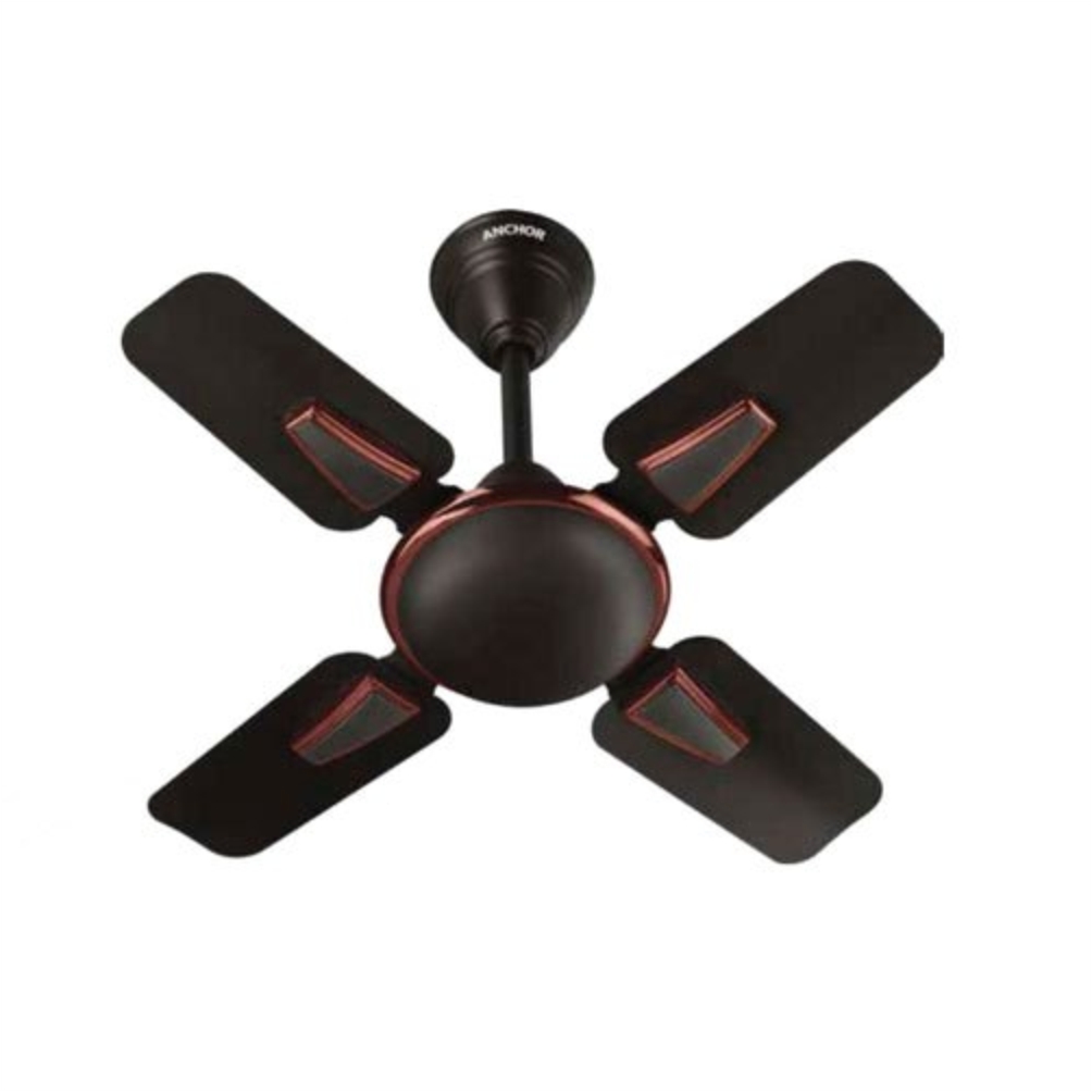 Anchor Ventus Deco 14095SBB 600mm Ceiling Fan (Smoke Brown Briken)