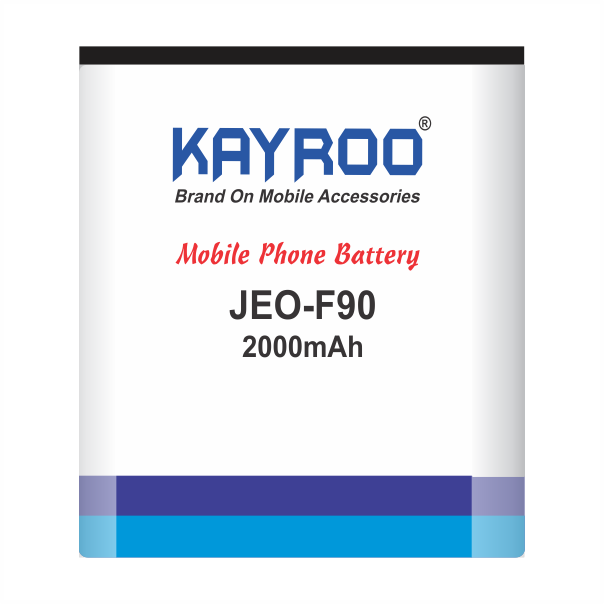 KAYROO Mobile Battery for Jio - F90, F90M, F30C / 2000 mAh Battery
