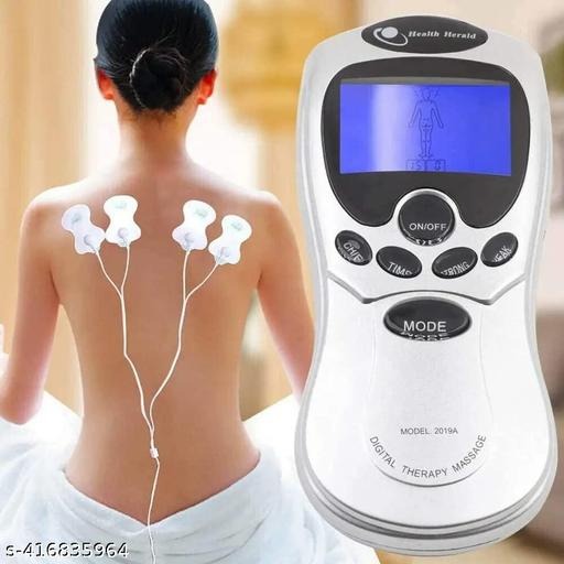 Lavish Ayurveda Acupressure 8in1 Electric Digital Therapy Machine Relax Full-Body Massage Pulse Massager Device for Acupuncture Physiotherapy Tens Machine (Multicolor)