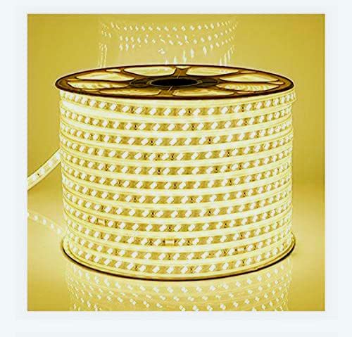 LED Strip Rope LED Light,Water Proof,Ceiling Light,Decorative led Light with Adapter (Warm White) (12 Meter)