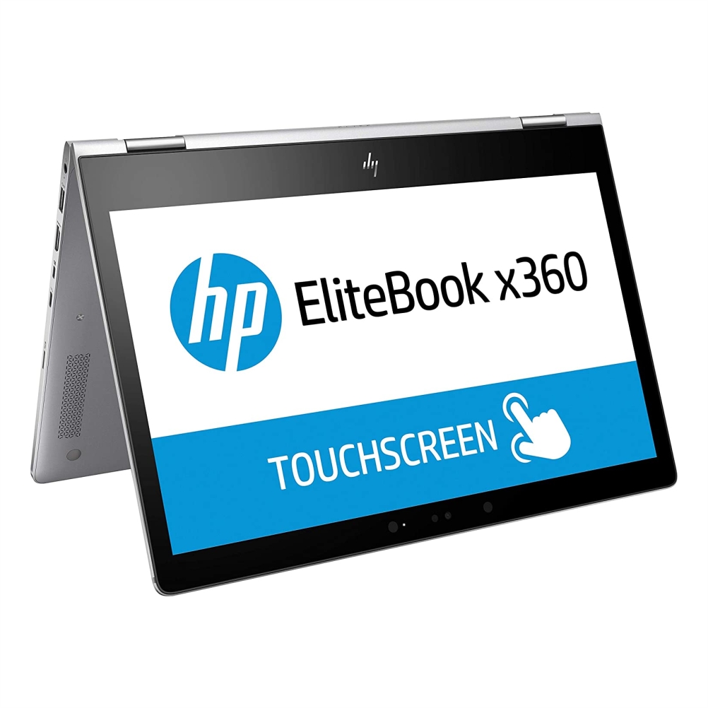 HP Elitebook X360 1030 G2, Windows 10, Core i7-7600U 7th Generation, Fully touched Display, 512 GB SSD 8GB RAM, Silver
