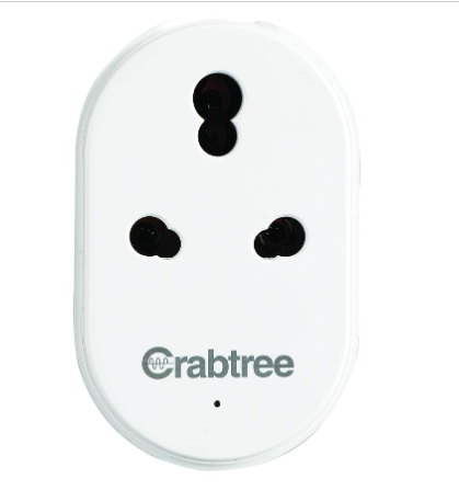 Havells CRABTREE 16 A WiFi Smart Plug (White) (ACST161603) 