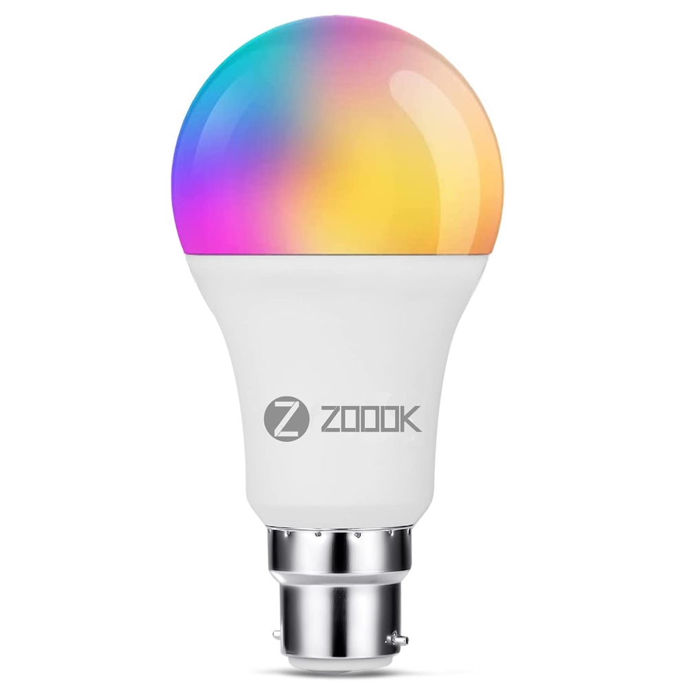 ZOOOK Shine Smart Wi-Fi LED Bulb with Amazon Alexa and Google Assistant 