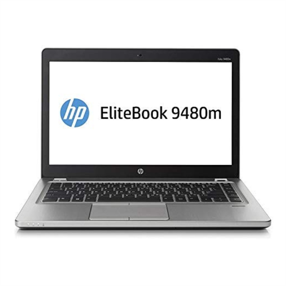 HP Elitebook FOLIO 9480M, CORE i5 4th Gen, 8GB / 180GB SSD, 14''(Silver)