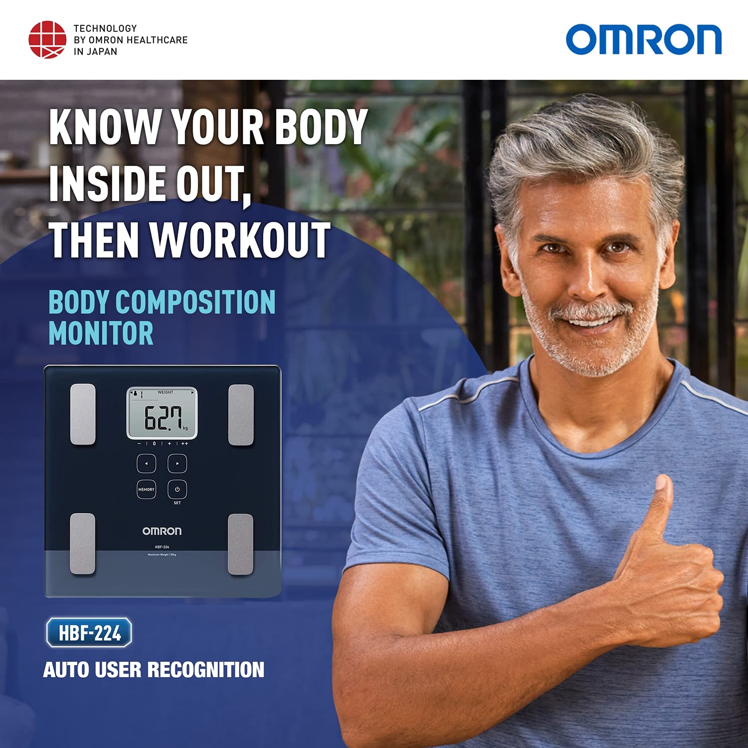 Omron Body Composition Monitor HBF-224 - RichesM Healthcare